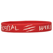 Bestial Wolf wristband - Red