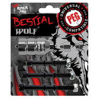 Bestial Wolf OG Peg - Silver