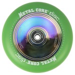 Metal Core Disc 110mm Wheel - Green/Neo